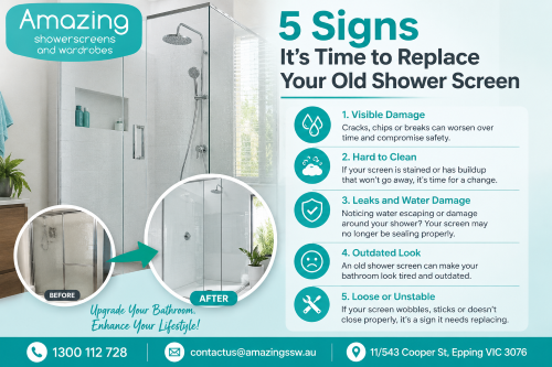5 Signs It’s Time to Replace Your Old Shower Screen