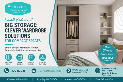 Small Bedroom? Big Storage: Clever Wardrobe Solutions for Compact Spaces 