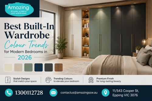 Best Built-In Wardrobe Colour Trends for Modern Bedrooms in 2026